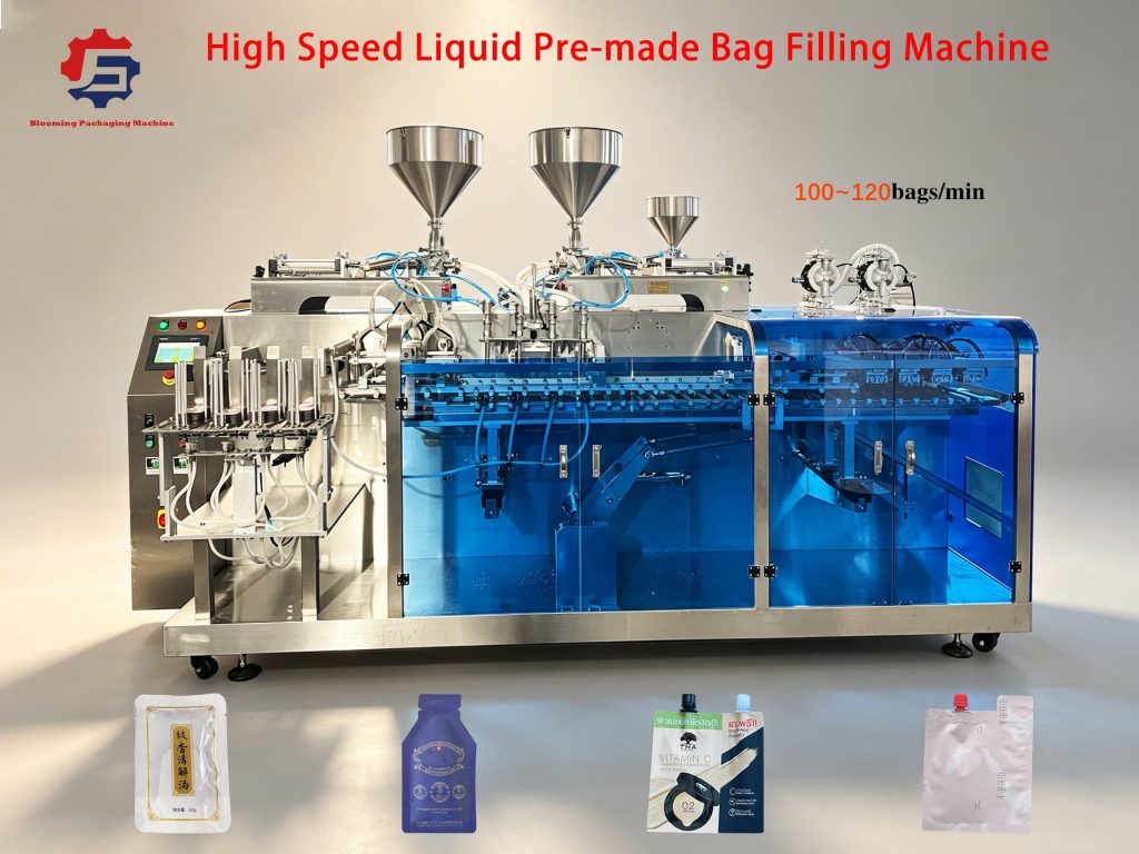 Horizontal Premade Pouch Packing Machine for Liquid