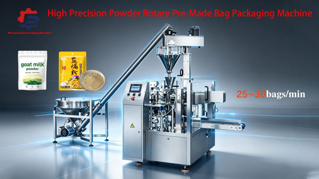 Rotary Premade Pouch Packing Machine for Powder