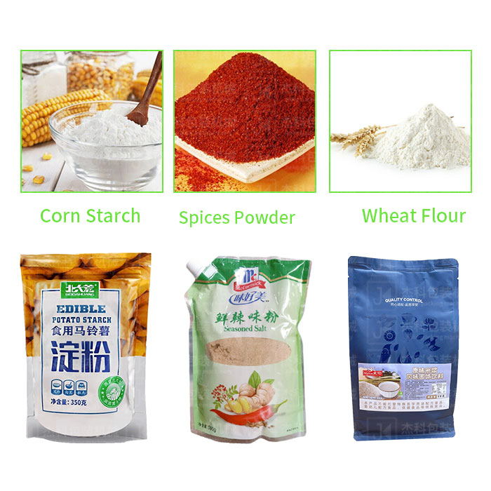 Rotary Premade Pouch Packing Machine for Powder