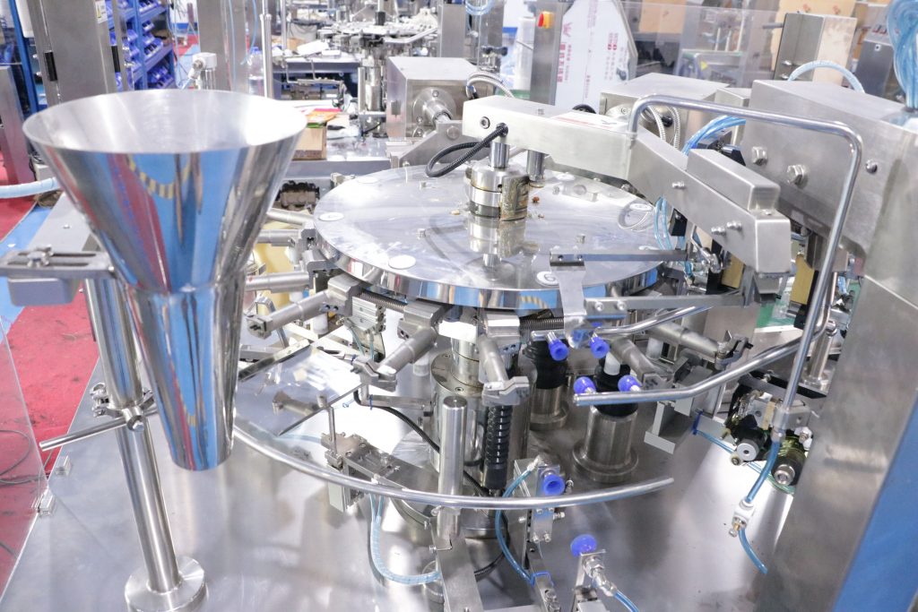 Rotary Premade Pouch Packing Machine for Granules