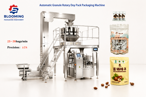 Rotary Premade Pouch Packing Machine for Granules