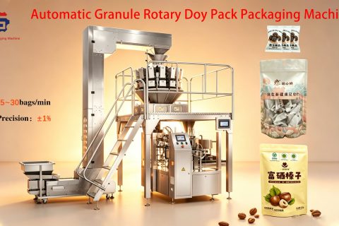Rotary Premade Pouch Packing Machine for Granules